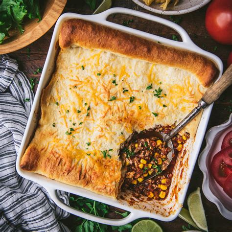 Crescent Roll Taco Bake The Seasoned Mom