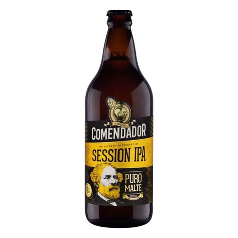 CERVEJA SESSION IPA PURO MALTE COMENDADOR GARRAFA 600ML GTIN EAN UPC