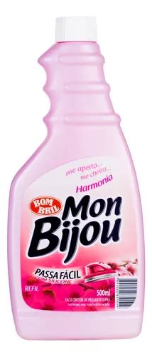 Facilitador de Passar Roupas Líquido Harmonia Mon Bijou Frasco 500ml