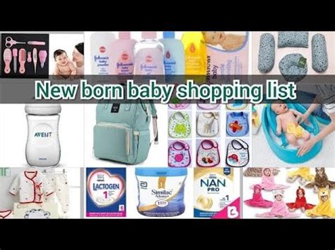 New Born Baby Shopping List Things To Buy For Newborn Baby New