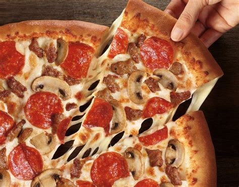 Pizza Hut Stuffed Crust Meat Lovers