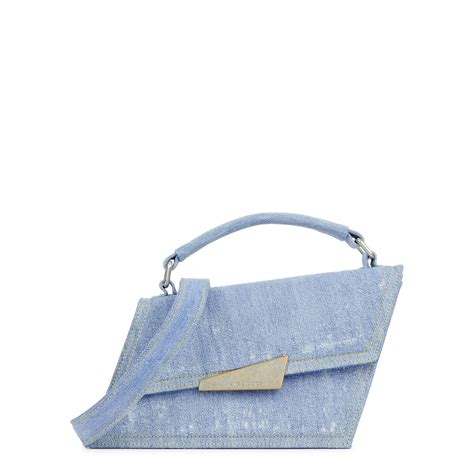 Acne Studios Acne Studios Distortion Mini Denim Cross Body Bag