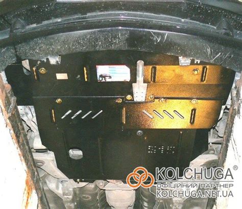 Защита двигателя Mitsubishi Lancer 9 Кольчуга: купить защиту картера ...