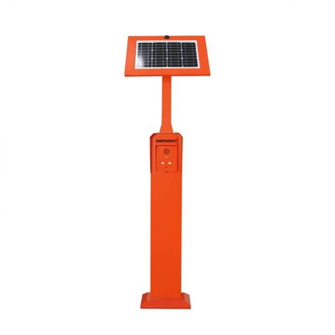 Solar Powered Roadside Emergency Telephone Tower Manufacturer