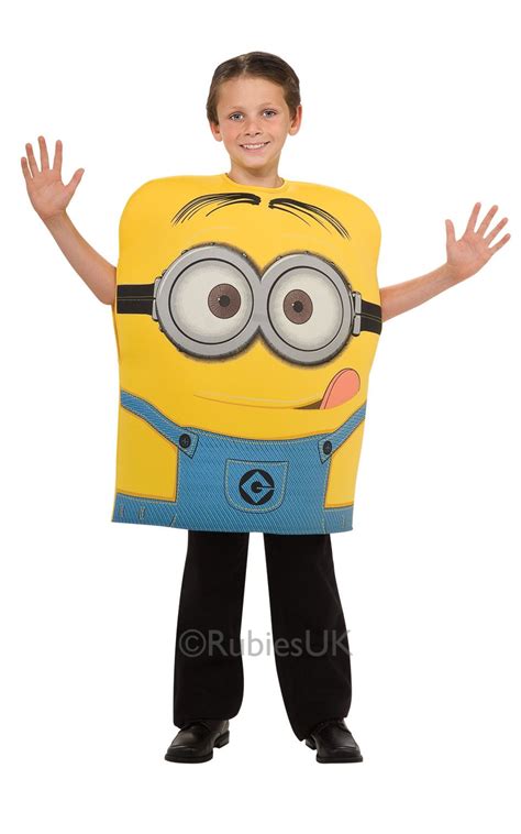 New Adult Ladies Mens Despicable Me Gru Dave Bob Minion Fancy Dress