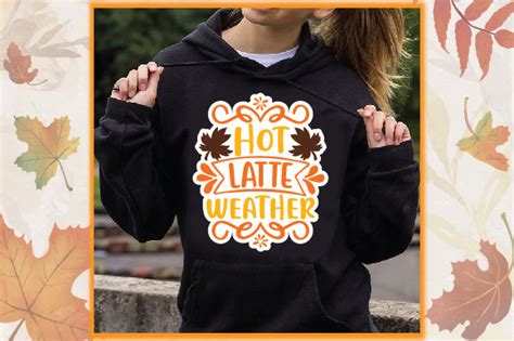 Hot Latte Weather Graphic By GraphMagic Creative Fabrica