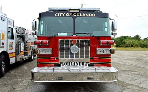 Custom Pumper Orlando Fire Department Fl Sutphen Corporation Fire