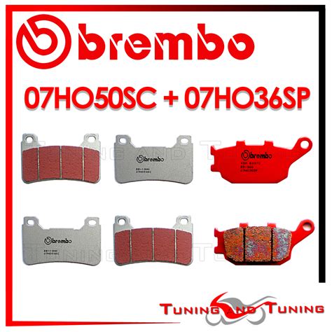 Pastiglie Freno Brembo Anteriori Sc Posteriori Sp Honda Cbr Rr