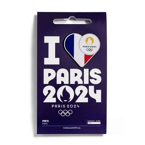 Pins Jo 2024 Drapeau France