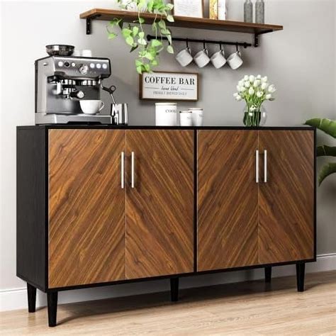 Sideboards And Buffets With Buffet Cabinet With Door Credenzas For