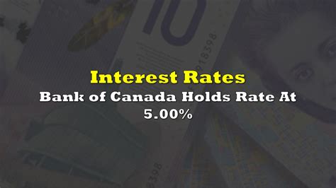 Bank Of Canada Elects To Maintain Rates At 5.00% In December | the deep ...