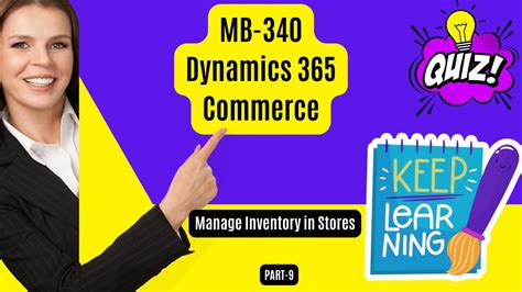 MB 340 Commerce Manage Store Inventory In Commerce Exams Dump