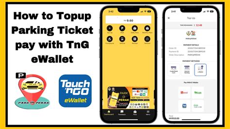 Cara Topup Parking Tiket Bayar Guna Tng Ewallet Eng Sub Youtube