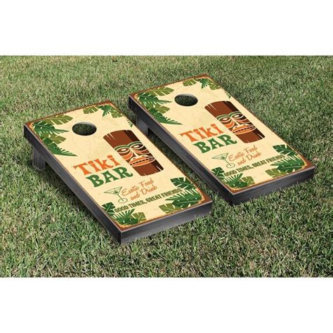 Victory Tailgate Tiki Bar Cornhole Game Set And Reviews Wayfair