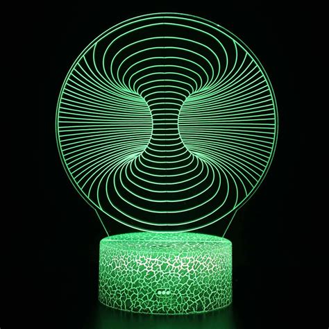 3d Space Warp Abstract Illusion Lamp Laser Cut Engraving Cdr File Free Download Vecty