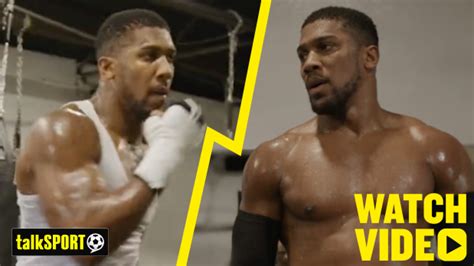 Anthony Joshua Reveals Sparring Partners For Dillian Whyte Rematch Including Top American