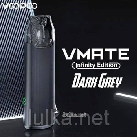 Voopoo Vmate Infinity Edition Pod Kit Mah Dark Grey Lulka