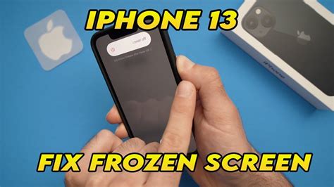 Iphone Mini Fix Frozen Screen With Force Restart Youtube