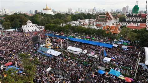 Thailand Travel Warnings Issued As Thousands Of Protesters Gather