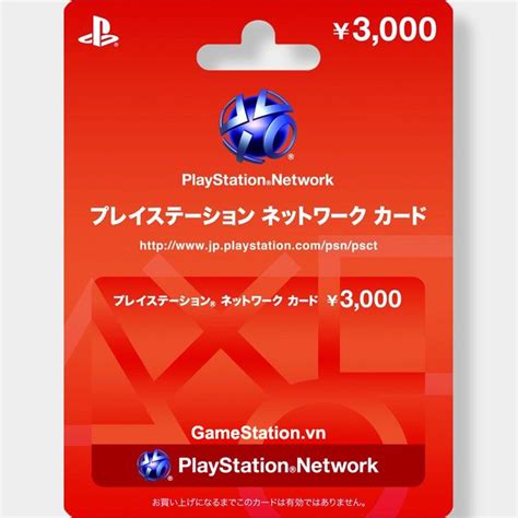 Thẻ Psn T Card 3000 Yen Japan