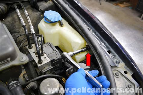 Audi A4 B6 Windshield Washer Reservoir And Pump Replacement 2002 2008