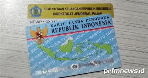 Nik Jadi Npwp Mulai Tahun Depan Mudahkan Layanan Perpajakan Portal