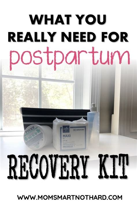 How to Create a Postpartum Care Kit - Parent Guide