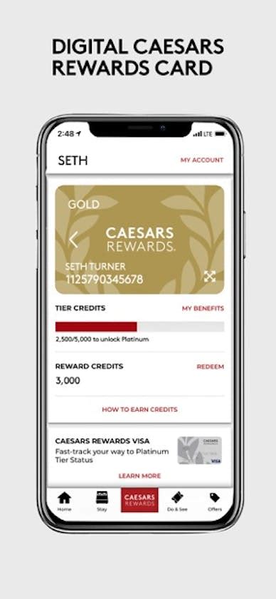 Caesars Rewards | YourStack