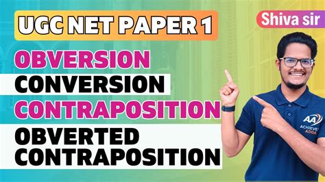 "Mastering Logical Operations: Obversion, Conversion, Contraposition, and Obverted ...