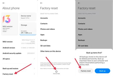 Begini 4 Cara Reset Di HP Redmi Note 12 Dengan Mudah TeknoDua