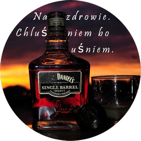 OPŁATEK NA TORT JACK DANIELS WHISKY TEKST URODZINY DŁUTÓW Kup teraz