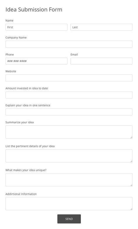 Online Acting Application Form Template 123 Form Builder