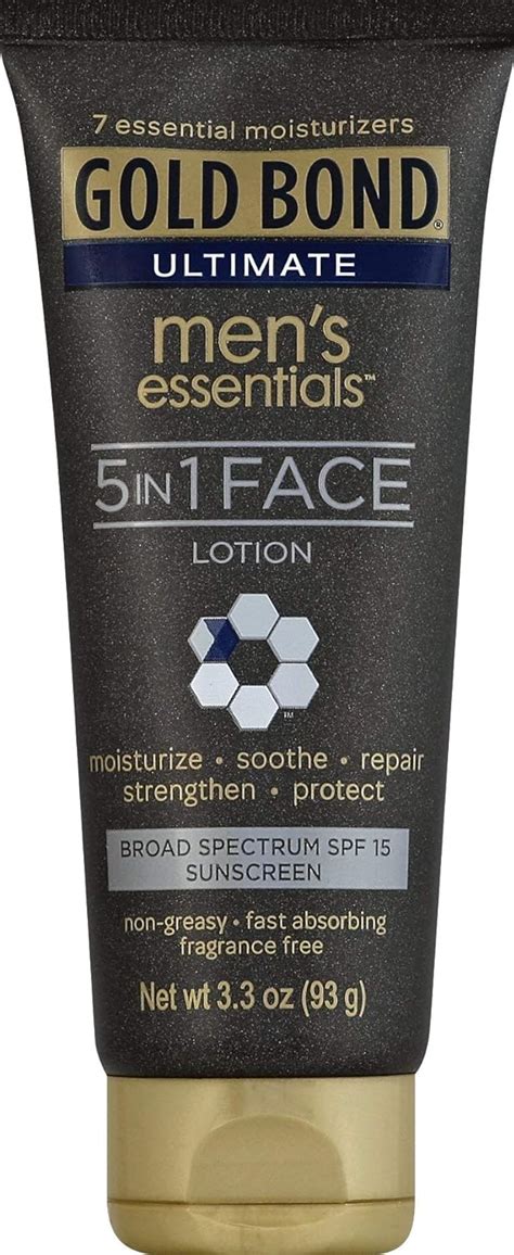 Gold Bond Ultimate Men S Essentials 5 In 1 Face Lotion 3 3 Ounce Ebay