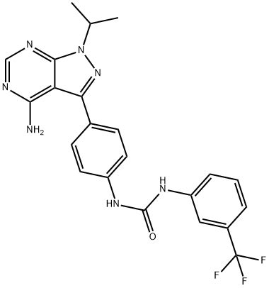 Urea N 4 4 AMino 1 1 Methylethyl 1H Pyrazolo 3 4 D PyriMidin 3 Yl