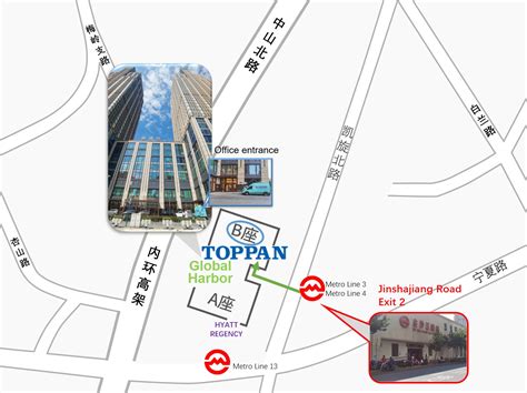 Access Map ABOUT US TOPPAN SHANGHAI MANAGEMENT CO LTD