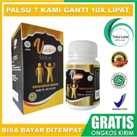 Jual Violen Asli Original Obat Penggemuk Badan Herbal Penambah