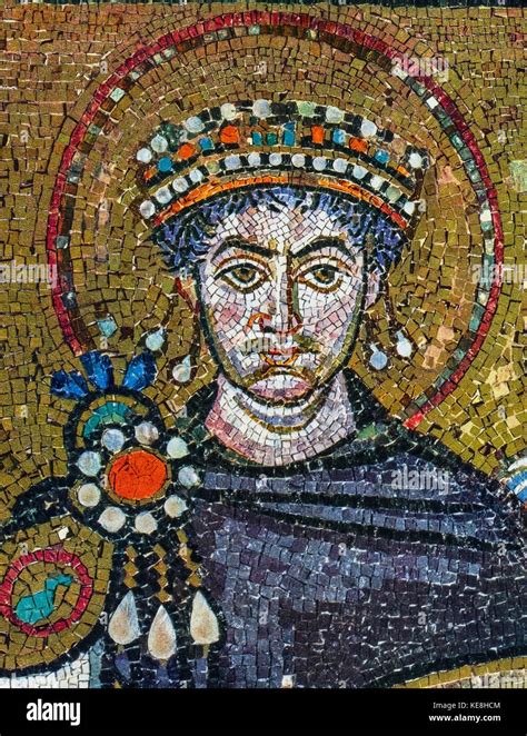 Justinian mosaic hi-res stock photography and images - Alamy