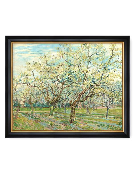 DECORARTS The White Orchard By Vincent Van Gogh Giclee Print Art