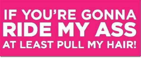 Ride My Ass Tailgate Bumper Sticker Novelty Bumper Sticker Epic Vision Llc