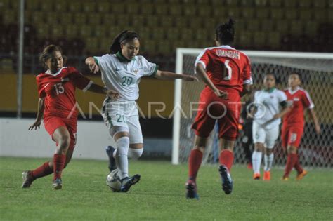 Timnas Putri Indonesia Tahan Imbang Singapura Antara Foto