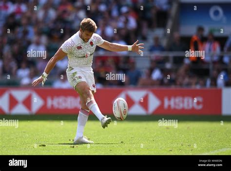 Twickenham Stadium, London, UK. 3rd June, 2018. HSBC World Rugby Sevens Series, South Africa 7s ...