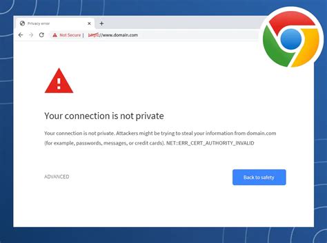 How To Fix A Your Connection Is Not Private Error Nortonlifelock