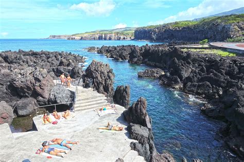 Terceira island beaches, bathing areas and natural pools in Azores ...