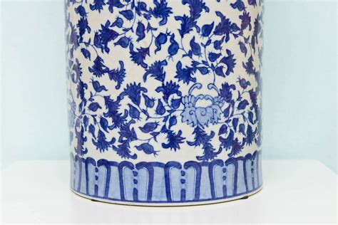 A Chinese Blue And White Porcelain Umbrella Stand At 1stDibs Chinese