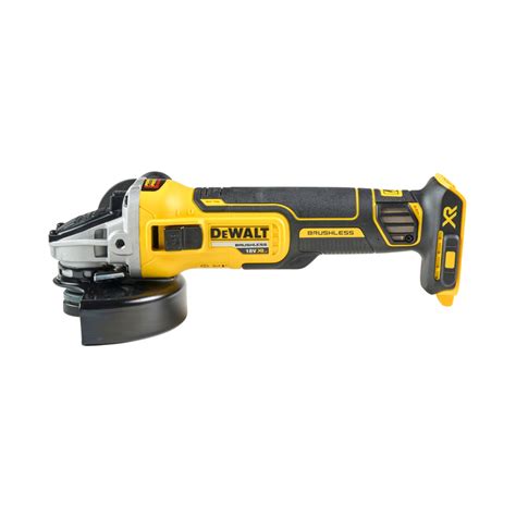 АКУМУЛАТОРЕН БЕЗЧЕТКОВ ЪГЛОШЛАЙФ DEWALT DCG405N-XJ 18 V, 125 мм, БЕЗ ...