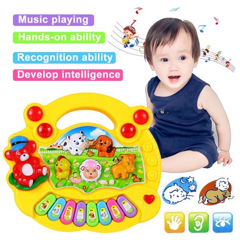 YIYOUZQT Baby Musical Toys, Electronic Kids Musical Instruments ...