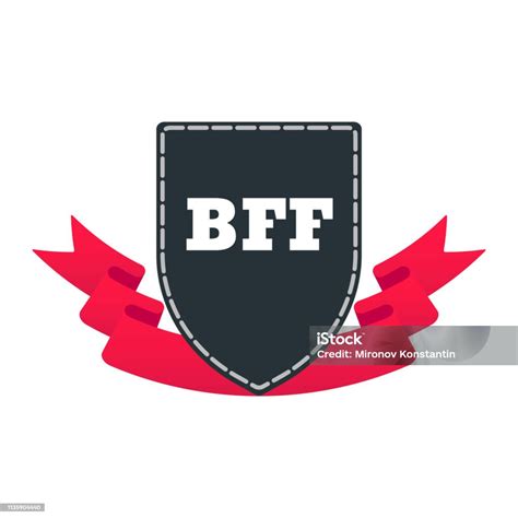 penghargaan pita  teks bff sahabat   pita ilustrasi