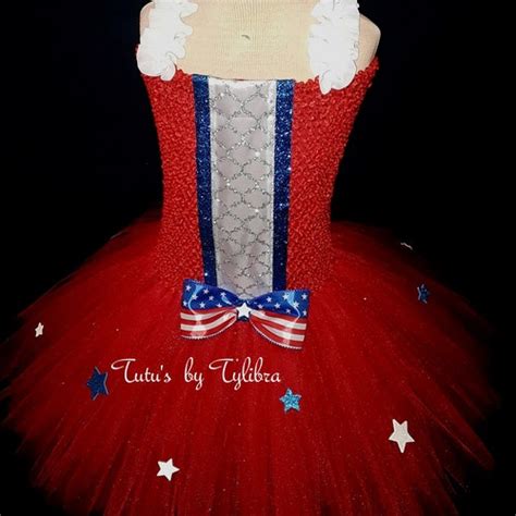 Patriotic Pageant Wear 4th Of July Pageant Dress Sailor Tutu Etsy