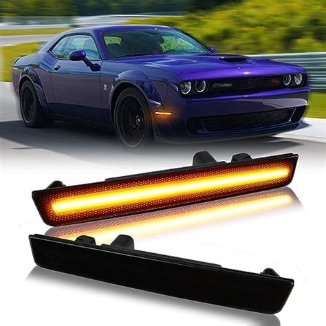 Amazon Dermoka Led Side Marker Lights Front Bumper Amber Parking