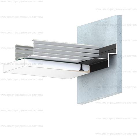 Теневой профиль потолочный Gips-43 для ГКЛ купить в Москве по выгодной ...